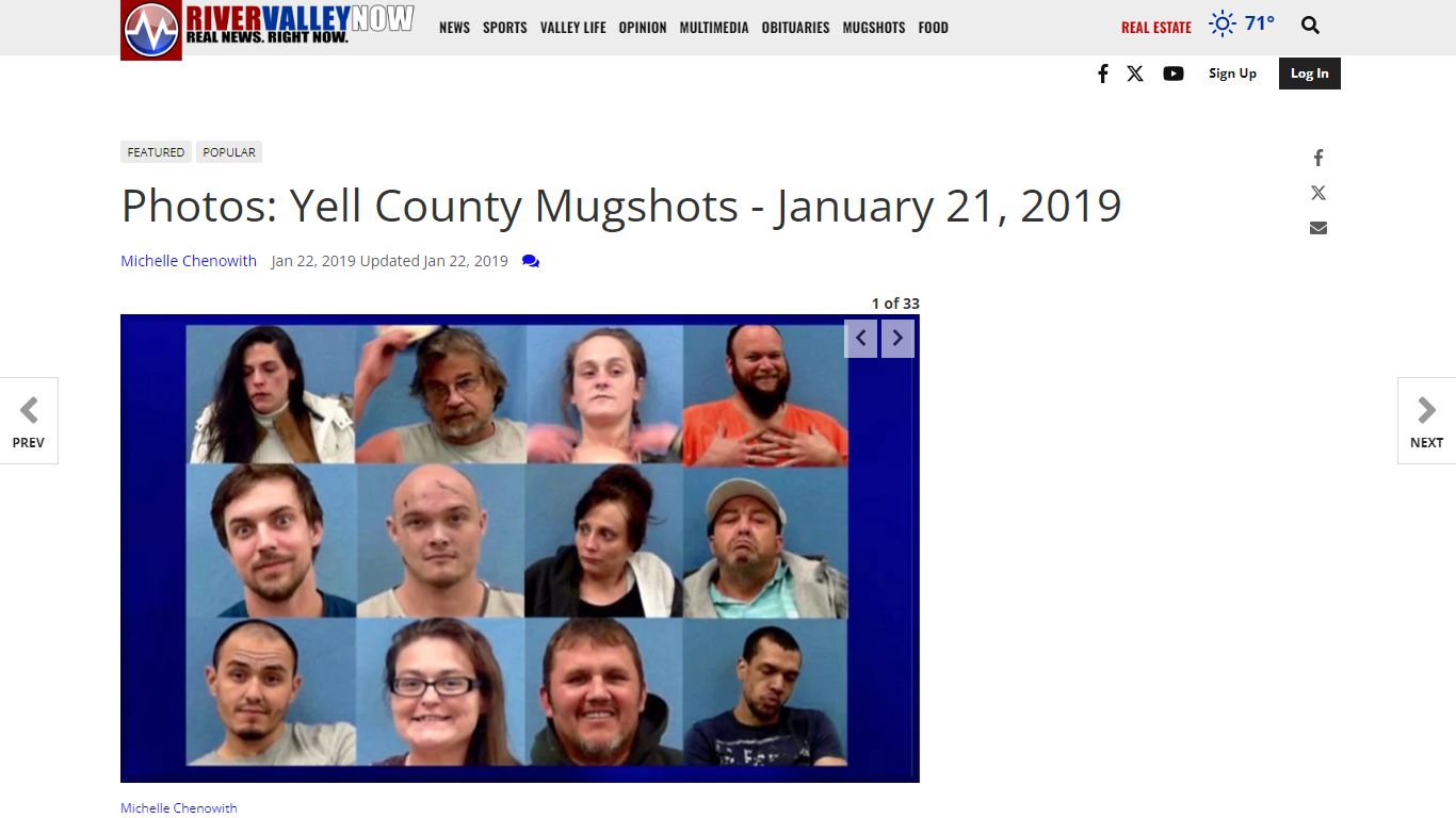 Photos: Yell County Mugshots - January 21, 2019 | Local News ...