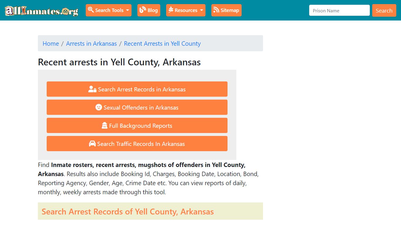 Recent arrests in Yell County, Arkansas | Mugshots, Rosters, Inmates ...