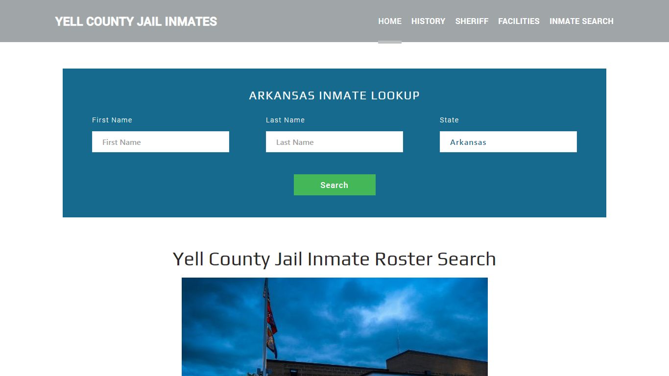 Yell County Jail Inmate Roster Lookup, Dardanelle, AR